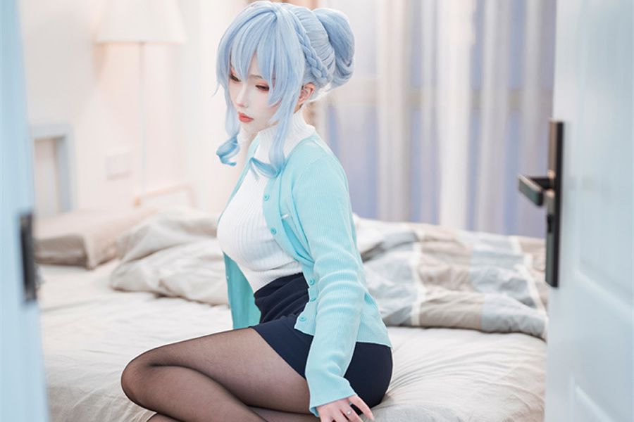 rioko凉凉子cos雪女写真作品鉴赏